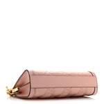 Calfskin GG Matelasse Small Slim Chain Shoulder Bag Perfect Pink Natural