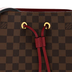 Damier Ebene Neonoe MM Cherry Berry