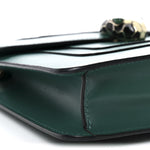 Calfskin Small Serpenti Forever Snake Strap Crossbody Bag Emerald Green