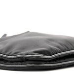 Re-Nylon Saffiano Re-Edition 2000 Double Zip Crossbody Bag Black