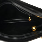 Lambskin Triple CC Shoulder Bag Black