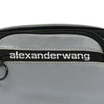 Nylon Logo Printed Attica Belt Bag Reflective Silver