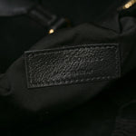 Santorini Lux Calfskin Y Drawstring Tote Black