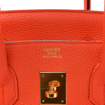 Togo BIRKIN 35 Orange Poppy