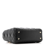 Lambskin Cannage Small My ABCDior Lady Dior Black