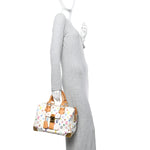 Monogram Multicolor Speedy 30 White