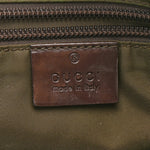 GG Plus Monogram Interlocking G Briefcase Brown