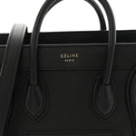 Smooth Calfskin Nano Luggage Black