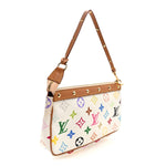 Monogram Multicolor Pochette Accessories White