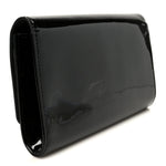 Patent Louise EW Clutch Black