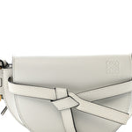 Calfskin Mini Gate Belt Bag Kaolin