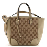 Monogram Mini Bree Tote Golden Beige