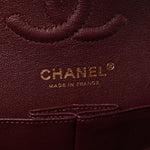 Lambskin Quilted Small Double Flap Black