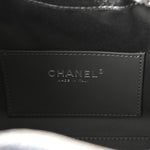 Metallic Caviar Quilted Mini Chanel 25 Handbag Anthracite