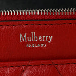 Shiny Buffalo Quilted Darley Shoulder Bag Red