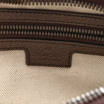 Soft GG Supreme Monogram Medium Ophidia Belt Bag Dark Brown