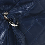 Calfskin Quilted Small Urban Spirit Backpack Blue
