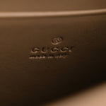 GG Supreme Monogram Mini Dionysus Chain Wallet Beige Taupe