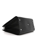 Grained Calfskin Large Sac De Jour Carryall Black