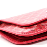 Goyardine Le Jardin Plumet Wallet Clutch Fuchsia