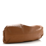 Smooth Butter Calf The Pouch Oversized Clutch Cammello