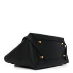 Grained Calfskin Mini Belt Bag Black