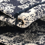 Calfskin Dioriviera Toile De Jouy Small Book Tote With Strap Blue Multicolor