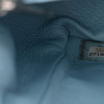 Tweed Braid Mini Flap Blue White Navy