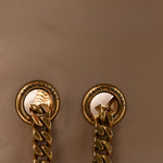Calfskin Y Quilted Monogram Medium Loulou Chain Satchel Dark Beige