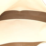 Canvas Calfskin August Hobo Cream