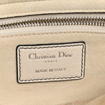 Canyon Grained Lambskin Large Lady Dior Off White
