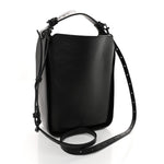 Calfskin Logo XS Tool 2.0 North-South Tote Black