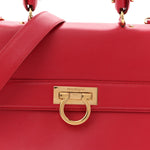 Calfskin Medium Sofia Shoulder Bag Red