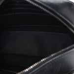 Calfskin Matelasse Monogram Lou Belt Bag Black
