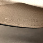 GG Supreme Monogram Textured Dollar Calfskin Web Mini Ophidia Envelope Shoulder Bag Beige Mystic White Oatmeal