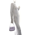 Spazzolato Cleo Flap Shoulder Bag Fiordaliso