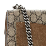 GG Supreme Monogram Medium Dionysus Shoulder Bag Taupe