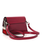 Goatskin Mini GV3 Shoulder Bag Cherry Red