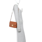 Natural Calfskin Medium Triomphe Tan