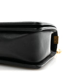 Calfskin Quilted New Medium Boy Flap Black