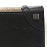 Bullhide Drummed Calfskin Micro Tri-Color Luggage Antarctic
