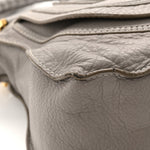 Calfskin Medium Marcie Satchel Cashmere Grey