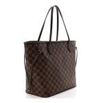 Damier Ebene Neo Neverfull MM Rose Ballerine