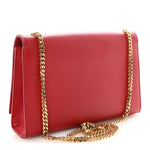 Grain De Poudre Medium Monogram Kate Satchel Red