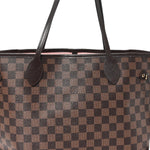Damier Ebene Neo Neverfull MM Rose Ballerine