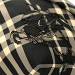 Canvas Check Essential Belt Bag Black Calico