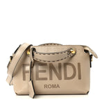 Vitello King Logo Embossed Mini By The Way Boston Bag Nuvola