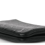 Empreinte Double Zip Pochette Black