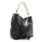 Calfskin Ottomar Large Klara Hobo Black