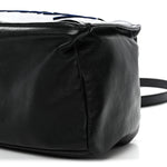 Sugar Goatskin Velvet Logo Small Pandora Black